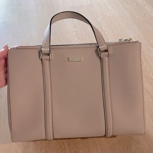 Kate Spade structured tote w detachable strap